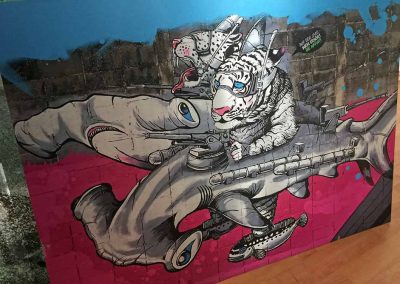 Wandbild-Art-Sucks_Tiger-Sharks_Alu_1000