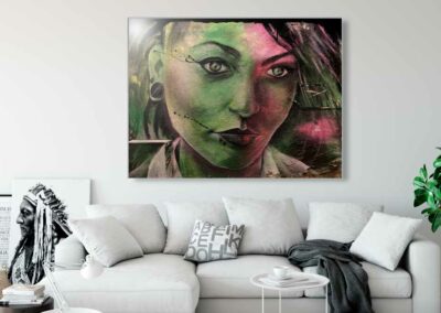 Wandbild-Dream-Green-Queen_Acryl_1000