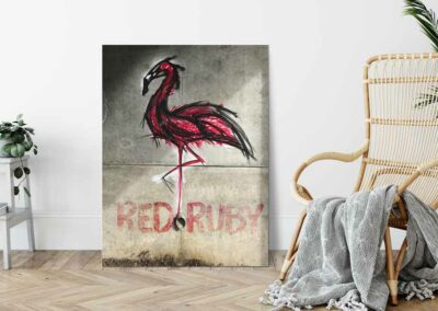 Wandbild-Art-Sucks_Red-Ruby_Acryl_1000