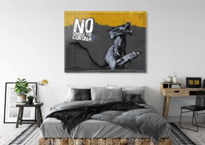 Wandbild_Art-sucks_No-Chance-for-Corona_Acyrl_1000